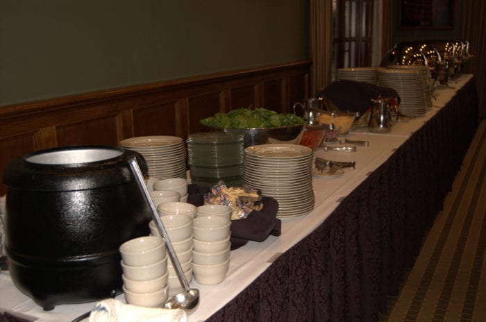 Valentines Dinner buffet Pine Lakes